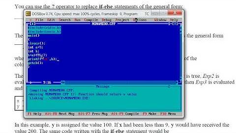 Conditional operator (Ternary Operator) in C Language (with Practical)-Hindi