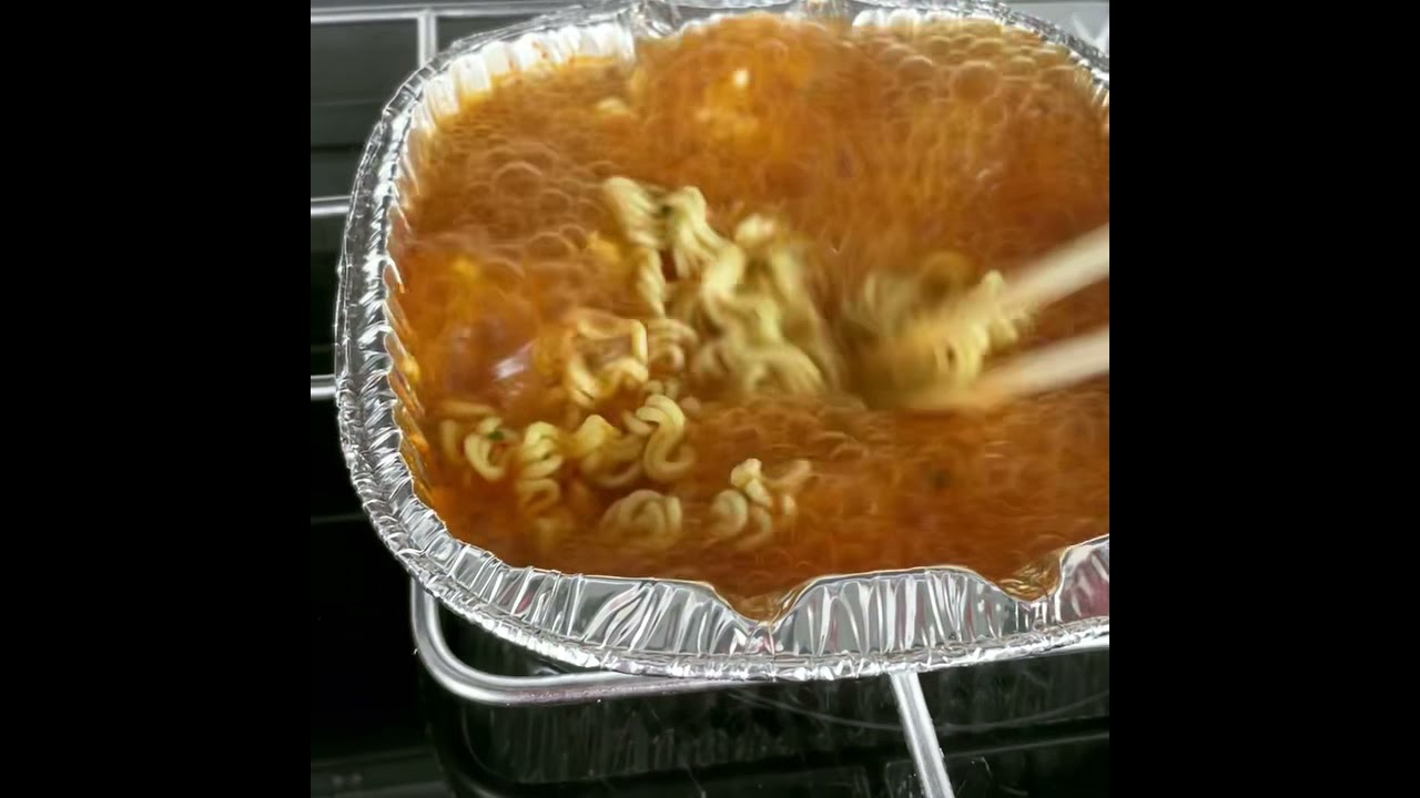 Hangang Ramen on a Hot Day | What To Do and Eat at Hangang | Korean Food Ramen | 