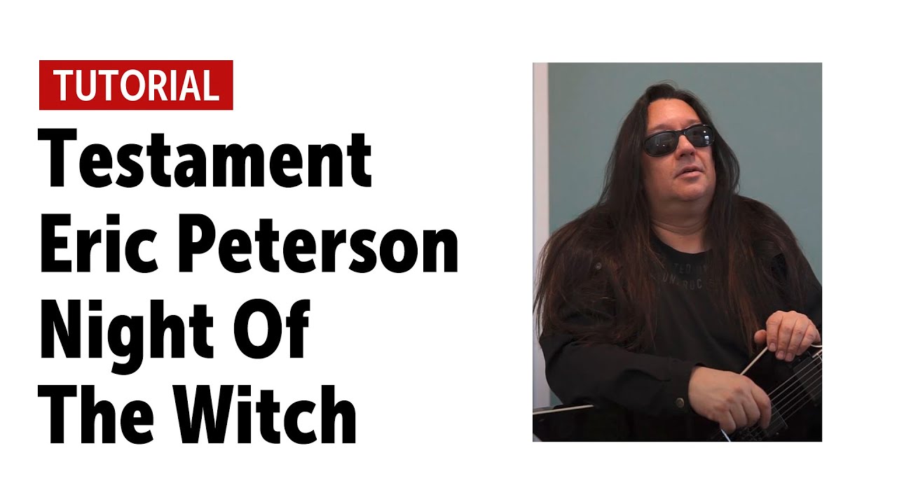 Testament | Titans of Creation | Eric Peterson shows the rhythm guitar parts of 