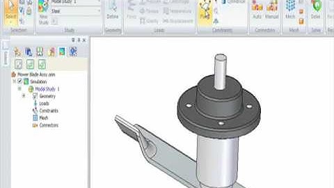 Solid Edge ST2 FEA Simulation