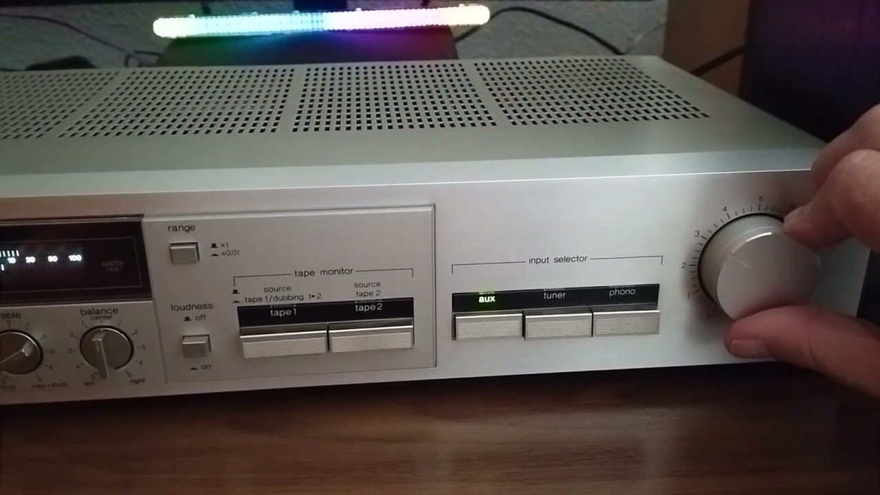 Test technics SU-Z45 + mourdant short ms10 - YouTube