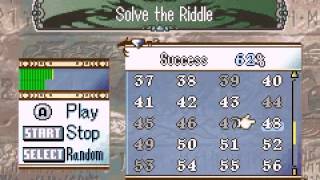 Fire Emblem Sacred Stones: Solve the Riddle