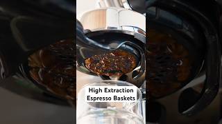 High-Extraction Espresso Baskets Explained | Espresso Explained #espresso #coffee #homebarista