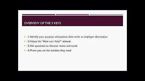 Lawrence D Stevenson: "Podcast: Overview to 5 Keys...