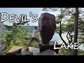 Озеро дьявола в Висконсине (Devil&#39;s Lake State Park)