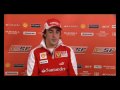 Fernando Alonso's First Official Ferrari Interview