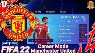 FIFA 22 PS5 MANCHESTER UNITED CAREER MODE | MENGHADAPI ARSENAL DI PREMIER LEAGUE 17
