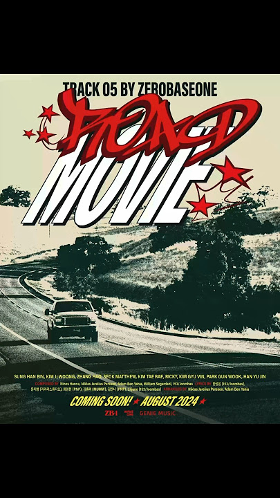 ZEROBASEONE The 4th Mini Album [𝐂𝐈𝐍𝐄𝐌𝐀 𝐏𝐀𝐑𝐀𝐃𝐈𝐒𝐄] '𝐑𝐨𝐚𝐝 𝐌𝐨𝐯𝐢𝐞'
