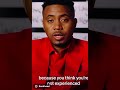 NAS GIVES WORDS OF “WISDOM” FOR “BUSINESS” &amp; LIFE!! “TAP INTO YOUR PERSONAL TALENT &amp; TRUST YA GUT!!”