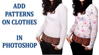 How To Add Patterns On Clothes In Photoshop