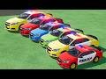 TRANSPORTING ALL COLORS  POLICE  VEHICLES WITH TRUCKS  ! FS22