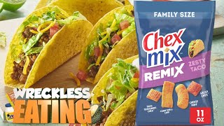 Chex Mix Remix Zesty Taco Flavor Review w/ BlumGum