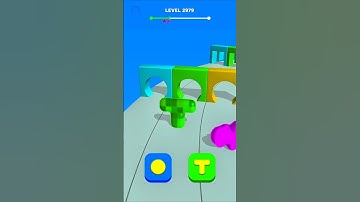 Blob Shifter 3D Level 2979 | Cubic Gaming #shorts #games #gameplay