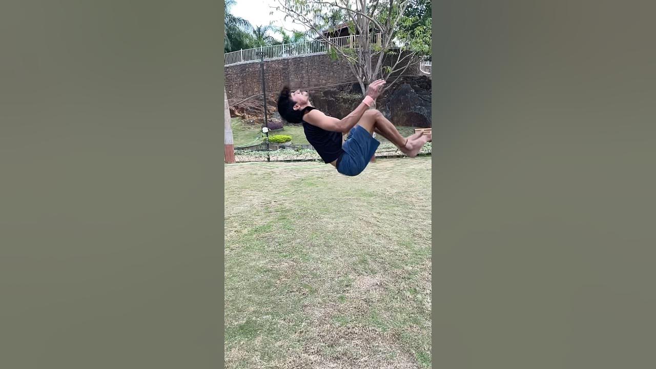 Raund of back handspring to backflip fail 🔥 backhandspring backflip 