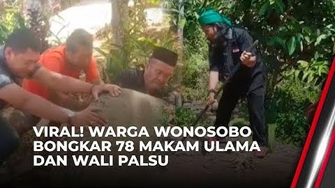 Nyimak Diduga Palsu 78 Makam Ulama dan Wali di Wonosobo Dibongkar Paksa #ilinknyimak