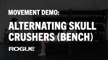 Movement Demo - Alternating Skull Crushers (Bench)