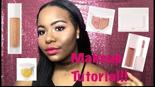 LGBT! Girlfriend does my voiceover FENTY BEAUTY MAKEUP TUTORIAL