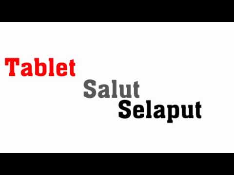 Cara Penggunaan Tablet Salut Selaput