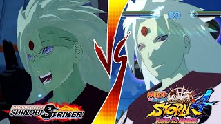 Naruto Shinobi Striker VS Naruto Storm 4 Jutsu \& Ultimate Jutsu Comparison (Updated 2023 Version)