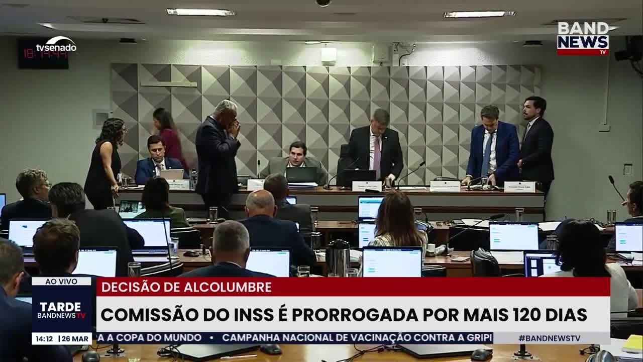 Comissão do INSS é prorrogada por mais 120 dias