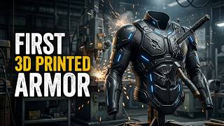 World s First 3D-Printed Body Armor is Here