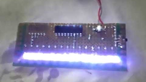 secuencias de leds SMD con pic 16f628a 🔥