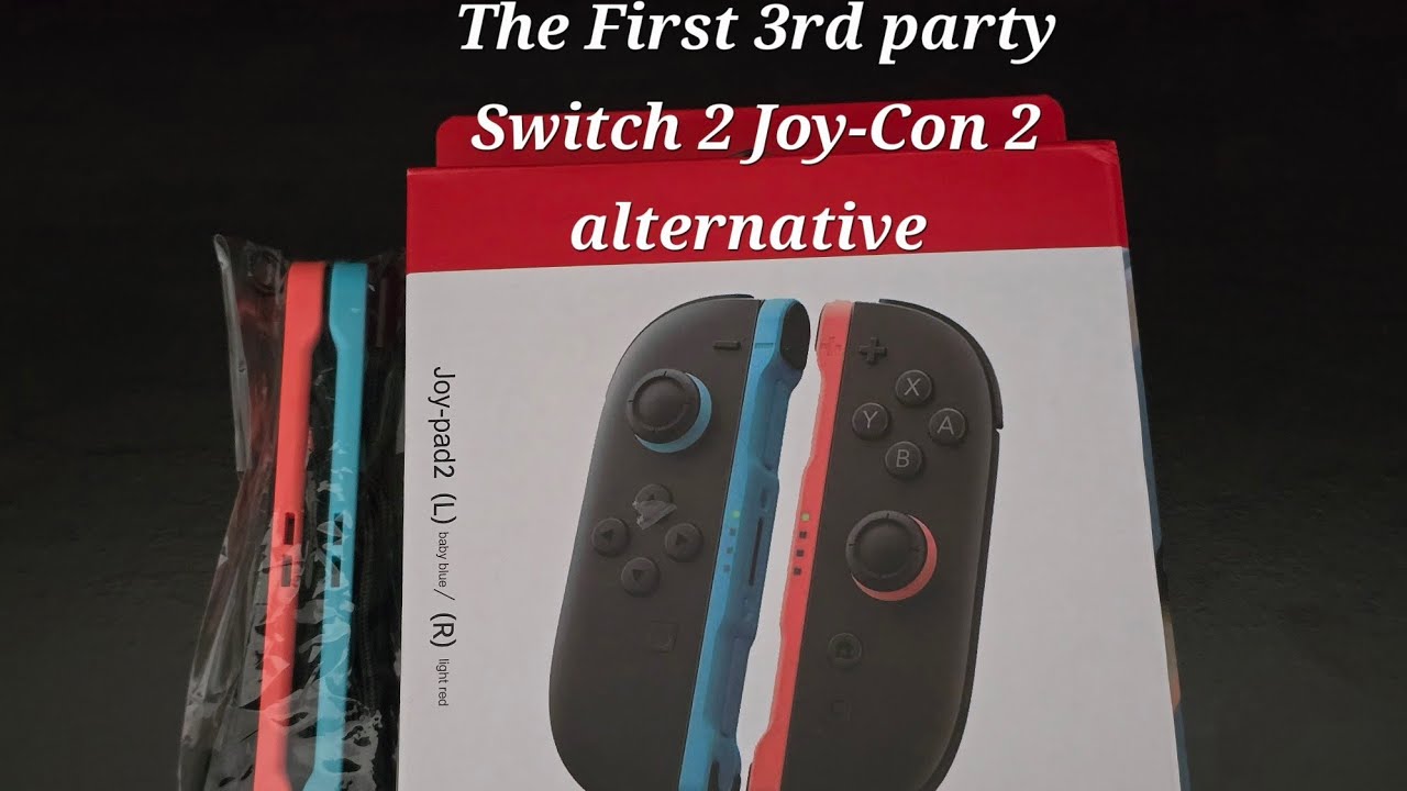 Nintendo Switch 2 Joy-Con 2 3rd party affordable  controller alternative.