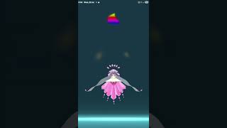 finally I got Mega diancie 😶🌫️ #pokemongo #shorts