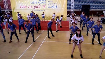 Liên hoan dân vũ quốc tế  đạt giải nhất tiền thưởng 100trieu