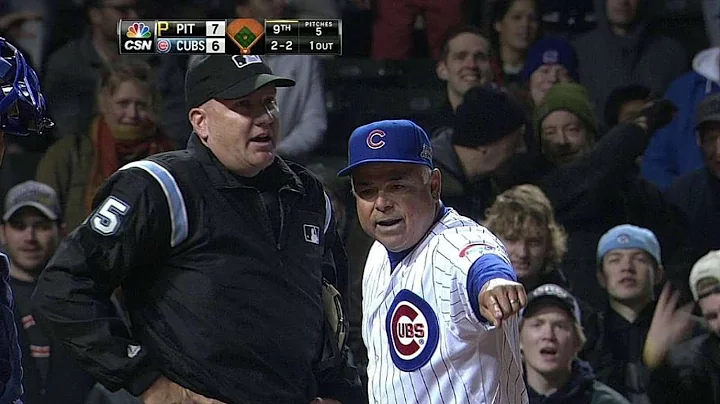PIT@CHC: Renteria gets tossed for arguing