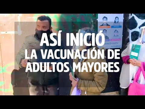 ¡Ya comenzó la vacunación a adultos mayores en la CDMX! | Chilango