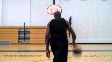Back-Thru Dribble, One-Hand-Under, In & Out-Cross Left Hand Finish Pt. 1 | Dre Baldwin