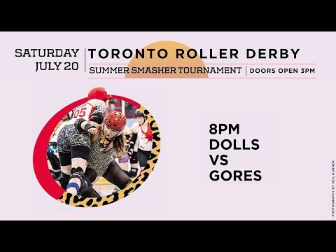 G1 Death Track Dolls V Smoke City Bandits Toronto Roller - 