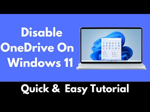 How To Disable OneDrive On Your Windows 11 | Stop Syncing a Folder in OneDrive (NEW)