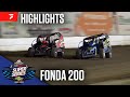 Fonda 200 | Short Track Super Series at Fonda Speedway 9/13/25 | Highlights