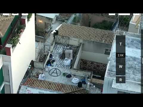 12 01 2020 Βίντεο από drone στην οδό Παναιτωλίου