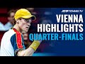 Alcaraz vs Berrettini; Sinner, Tiafoe, Zverev, Ruud All Play | Vienna 2021 Quarter-Final Highlights