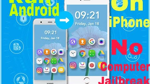 Run Android on Any iPhone Without Jailbreak & Computer | Samsung iTest one UI iPhone| Android on ios