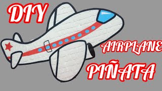 Diy Airplane Piata  Fcil Paso A Paso Avin Pinata  Arts And Crafts  How To Make  Como Hacer