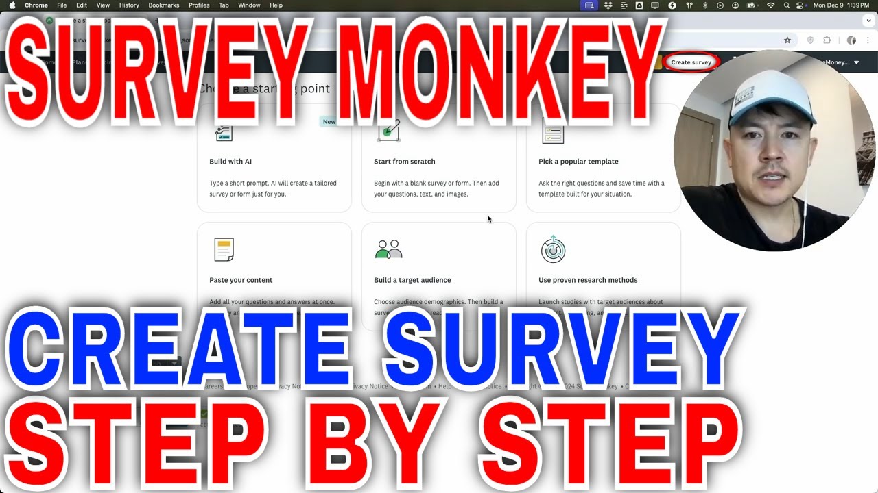 How To Create Survey In Survey Monkey 🔴 - YouTube