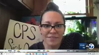CPS Parent and Student Protest (ABC7, 9/13/21)