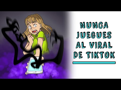 NUNCA JUEGUES AL VIRAL DE TIKTOK | Draw My Life Historia de Terror