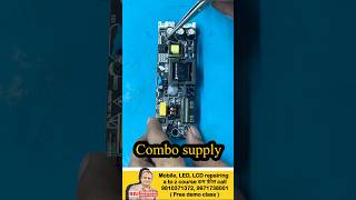 2 in 1 led tv mini power supply | led tv repair tips | led tv repairing course #trending#ytshorts