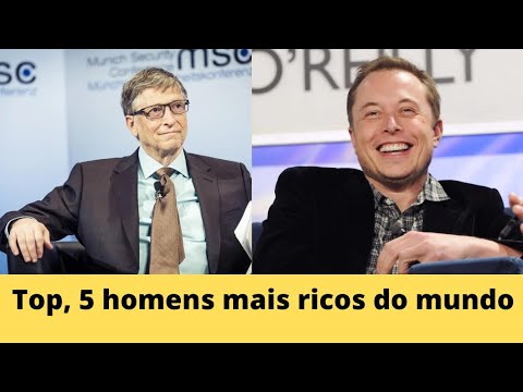 conheça top 5 dos homens mais ricos do mundo @Planeta Curioso