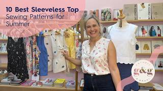 10 Best Sleeveless Top Sewing Patterns for Summer 2026 - Laurens Round Up