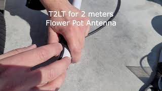 Best and cheapest antenna for 2m #flowerpot #t2lt