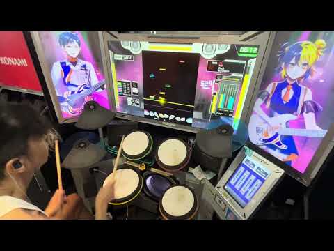 【GITADORA】Crack[DRUM EXTREME]プレイ動画