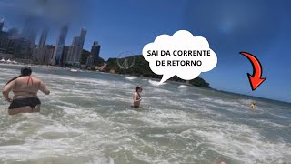 Conheça como evitar risco real no mar de Balneário Camboriú