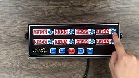 A Simple Kitchen Timer From YOOYIST - 8 Channels For Multiple Events