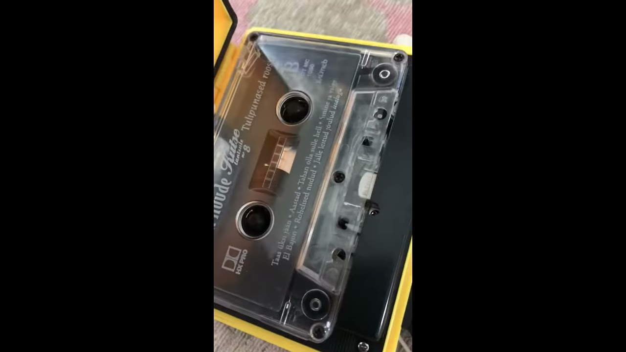 Nordic retro all weather cassette player compact design portable